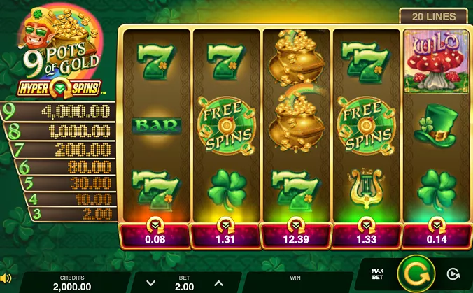 9 Pots of Gold HyperSpins