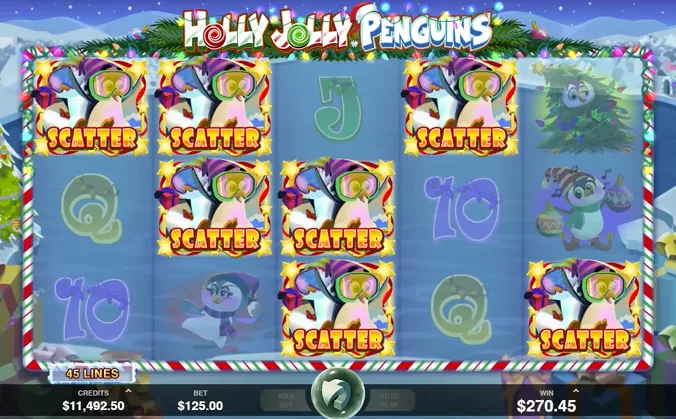Holly Jolly Penguins
